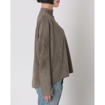 ハンチ hunch シャギー ハイネック クルーズプルオーバー （KHAKI）｜詳細画像