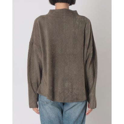 ハンチ hunch シャギー ハイネック クルーズプルオーバー （KHAKI）｜詳細画像