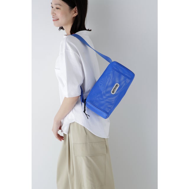 メッシュbag （ブルー）