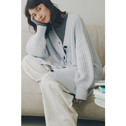kazumiさんコラボブークレ片畦2WAYはおり （グリーン）｜詳細画像