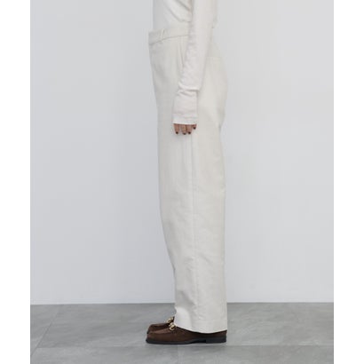 《名品 / 5サイズ展開 / コットン起毛 / 洗える》リクライドクロス フラップパンツ スミクロ1｜詳細画像
