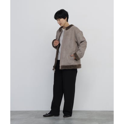 《名品 / 5サイズ展開 / コットン起毛 / 洗える》リクライドクロス フラップパンツ スミクロ1｜詳細画像