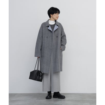 《名品 / 5サイズ展開》トップツイル ストレッチマリンガウチョパンツ ネイビー｜詳細画像
