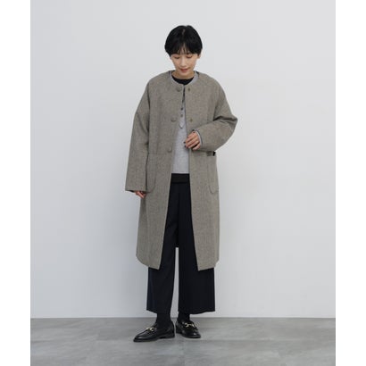 《名品 / 5サイズ展開》トップツイル ストレッチマリンガウチョパンツ ネイビー｜詳細画像