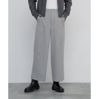 《名品 / 5サイズ展開》トップツイル ストレッチマリンガウチョパンツ トップモカ1｜詳細画像