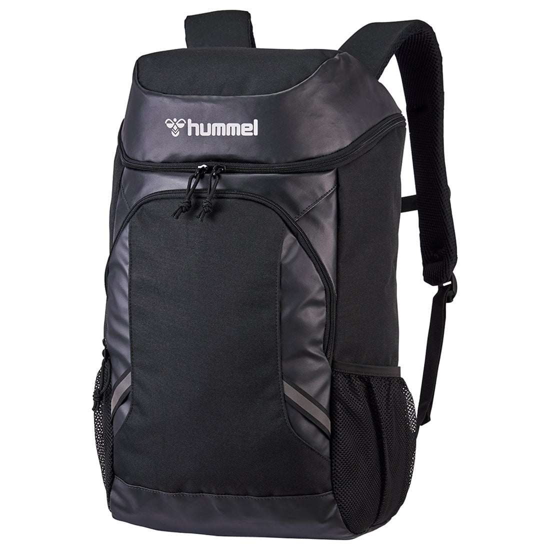 hummel ヒュンメル ジュニアチームバックパック(ブラック) HFB8049 90 サッカーバッグ -サッカーショップ【SWS】