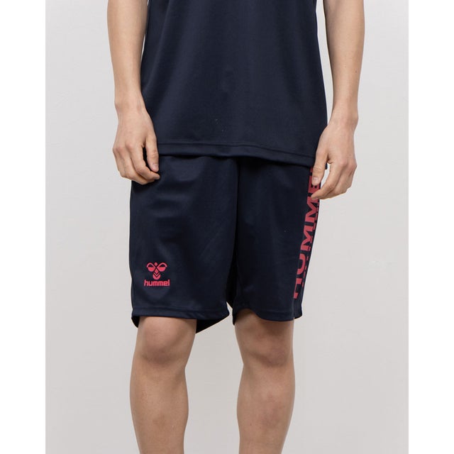 メンズ ジャージハーフパンツ ニットハーフパンツ HAP2143PAP （I.NAVYXS.PINK）