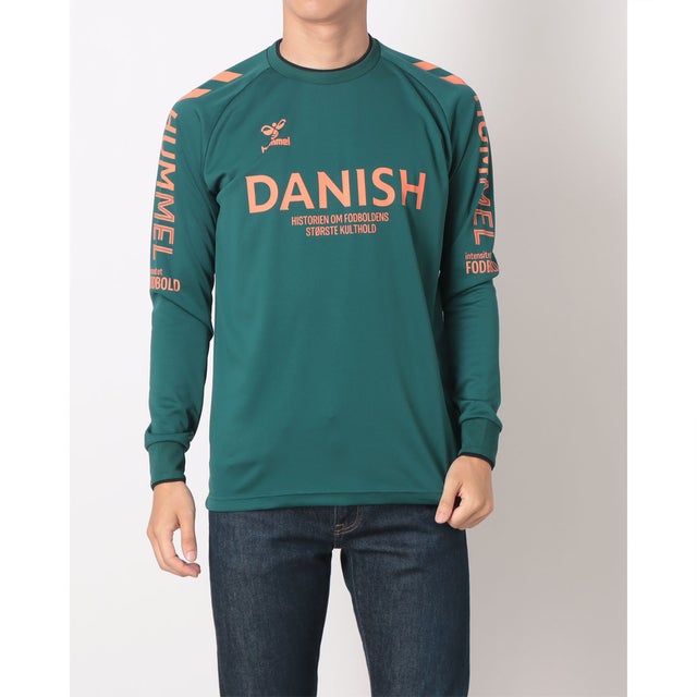 メンズ 長袖機能Tシャツ L/Sプラクティスシャツ HAP7225 （レインフォレスト）