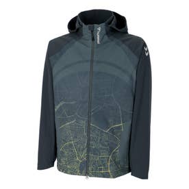 hummel ヒュンメル ウーブンフーディ(グレー) HAW2206 76 トレーニング 