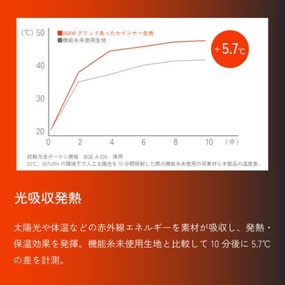 ヒュンメル グリッドあったか丸首インナー(ブラック)｜詳細画像
