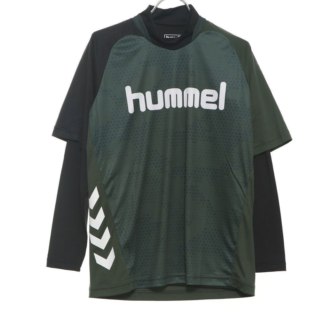 hummel ヒュンメル HUMMEL メンズ サッカー/フットサル レイヤードシャツ レイヤードプラクティスシャツセット HAP7116  -靴＆ファッション通販 ロコンド〜自宅で試着、気軽に返品