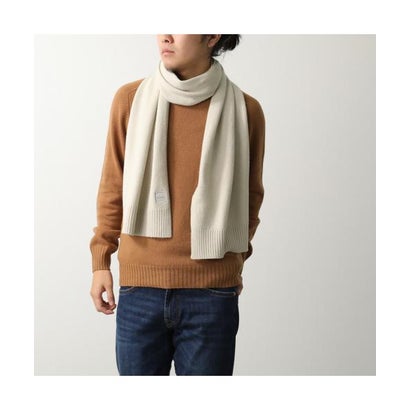 HUGO BOSS ORANGE マフラー Akaio R Scarf  50522445 （086/ライトグレー）｜詳細画像