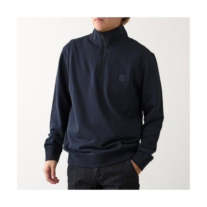 HUGO BOSS スウェットシャツ 50468926 ハーフジップ （001/ブラック）｜詳細画像