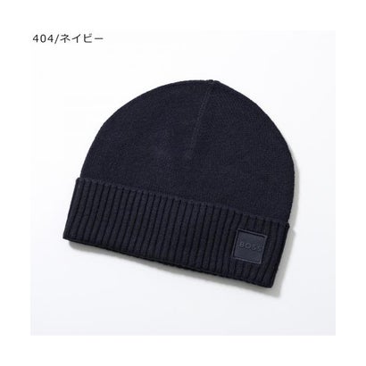 ヒューゴボス HUGO BOSS HUGO BOSS ORANGE ニット帽 50522447 Akaio R Hat （001/ブラック）｜詳細画像