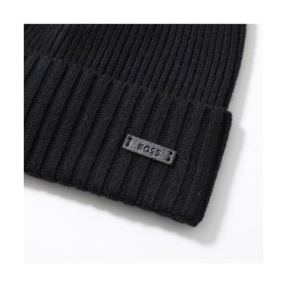 HUGO BOSS ニット帽 Fati 50495306 リブニット （118/オフホワイト）｜詳細画像