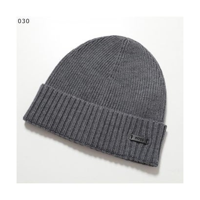 HUGO BOSS ニット帽 Fati 50495306 リブニット （118/オフホワイト）｜詳細画像