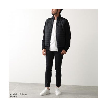 HUGO BOSS 中綿ジャケット H-Facente 50570636 （001/ブラック）｜詳細画像