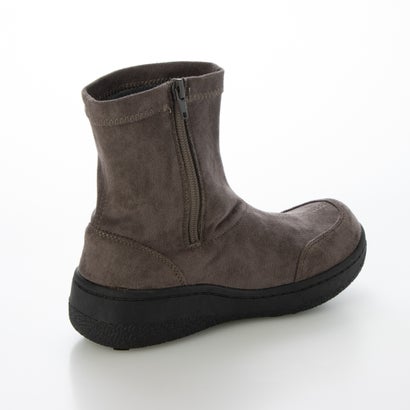 ハスキー HUSKY 【4cm防水】ストレッチ サイドジップショートブーツ （GRAY）｜詳細画像