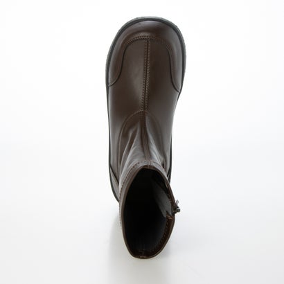 ハスキー HUSKY 【4cm防水】ストレッチ サイドジップショートブーツ （BROWN）｜詳細画像