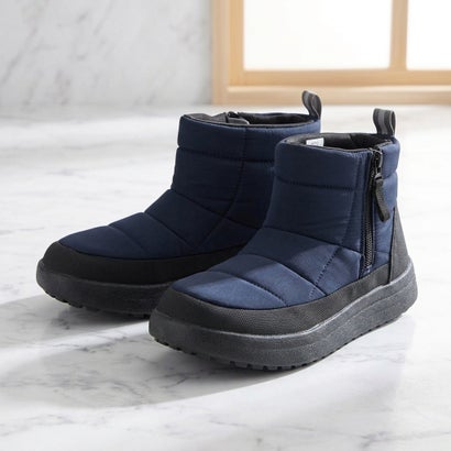 ハスキー HUSKY オンニエラマ 防寒・防水 ショートナイロンブーツ （NAVY）｜詳細画像