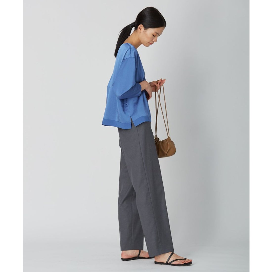 アイシービー ICB 【WEB限定カラーあり・洗える】Calm プルオーバー 