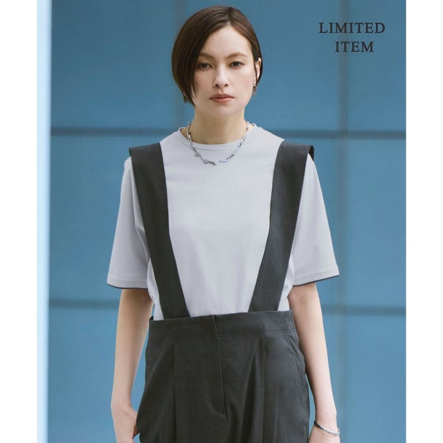 【WEB限定】ベーシックTEE （サックスグレー）