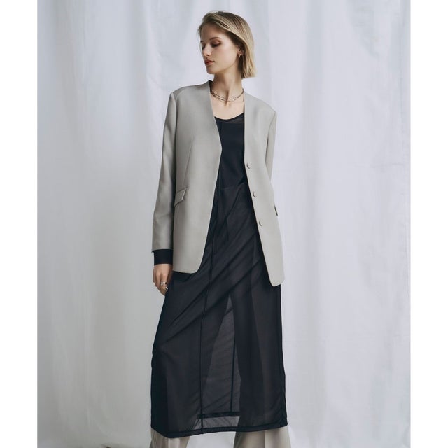 【WEB＆一部店舗限定】SheerSerika ワンピース （ブラック系）