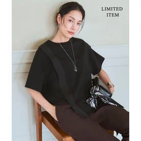 【WEB限定】 ライトダンボール イレギュラーヘムプルオーバー （ブラック）