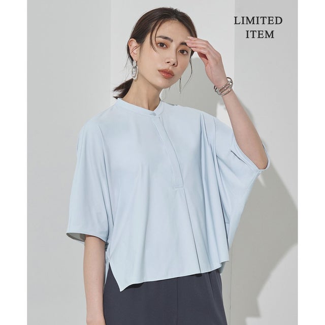 【WEB限定】マットスキューバ ドルマンスリーブプルオーバー （サックス）