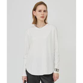 シンプルジャージー ロングスリーブTシャツ （オフホワイト）