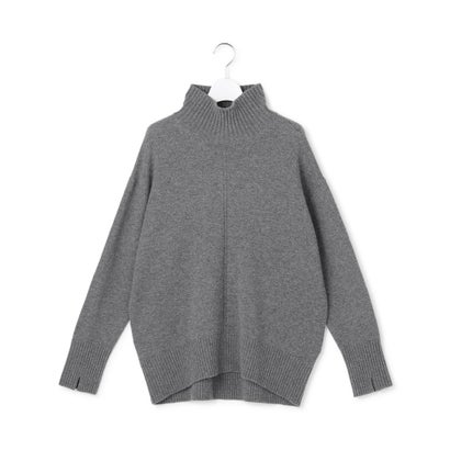 ソフトカシミヤミックス ハイネックニット （トープ）｜詳細画像