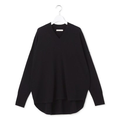 【WEB限定カラーあり】ソフトカシミヤミックス Vネックニット （ダスティピンク［WEB限定］）｜詳細画像