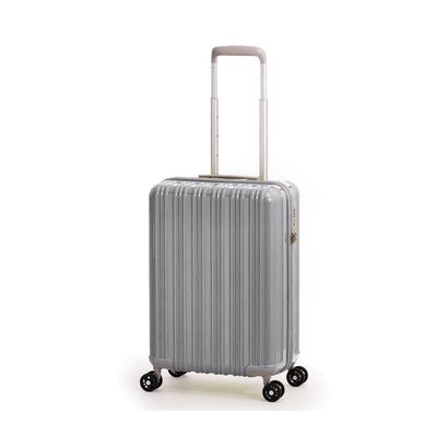 アジア・ラゲージ Asia Luggage アジア・ラゲージ マジカルイス ジッパータイプ スーツケース Sサイズ SS 機内持ち込み Asia Luggage Inc.（A.L.I） Magicalou （グレー）｜詳細画像