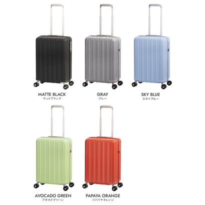 アジア・ラゲージ Asia Luggage アジア・ラゲージ マジカルイス ジッパータイプ スーツケース Sサイズ SS 機内持ち込み Asia Luggage Inc.（A.L.I） Magicalou （グレー）｜詳細画像