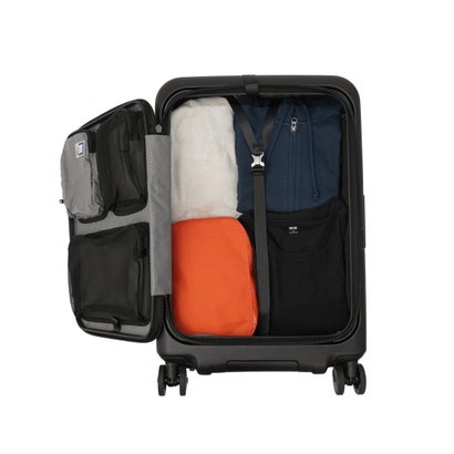 アジア・ラゲージ Asia Luggage 正規品10年保証 スーツケース キャリーケース 双輪 旅行 フロントオープン TSAロック ストッパー付き日本製 MAXBOX Rivetless Frame 65L MX-8011RV-24 （亜麻色）｜詳細画像