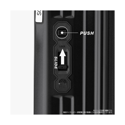 アジアラゲージ スーツケース Lサイズ ALI-175-28W （マットシャンパン）｜詳細画像