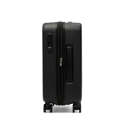 アジア・ラゲージ Asia Luggage スーツケース 機内持ち込み フロントオープン 拡張 静音キャスター PC収納 14inch 抗菌加工 TSロック USBポート 37L-44L Pitaflat PIF-8811-18W （ブラック）｜詳細画像