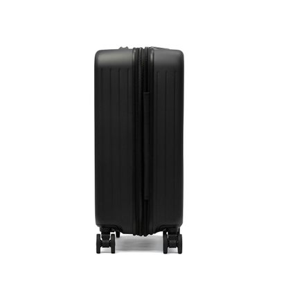アジア・ラゲージ Asia Luggage スーツケース 機内持ち込み フロントオープン 拡張 静音キャスター PC収納 14inch 抗菌加工 TSロック USBポート 37L-44L Pitaflat PIF-8811-18W （ウォームグレー）｜詳細画像