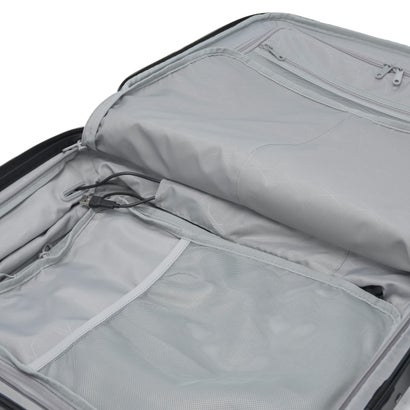 アジア・ラゲージ Asia Luggage スーツケース 機内持ち込み フロントオープン 拡張 静音キャスター PC収納 14inch 抗菌加工 TSロック USBポート 37L-44L Pitaflat PIF-8811-18W （ウォームグレー）｜詳細画像
