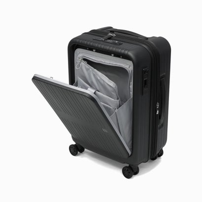 アジア・ラゲージ Asia Luggage スーツケース 機内持ち込み フロントオープン 拡張 静音キャスター PC収納 14inch 抗菌加工 TSロック USBポート 37L-44L Pitaflat PIF-8811-18W （テラコッタ）｜詳細画像