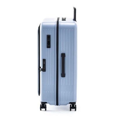 アジア・ラゲージ Asia Luggage スーツケース フロントオープン MAX BOX 100+10L キャリーケース Lサイズ 拡張 TSAロック 旅行 軽量 軽い 静音 大容量 100L-110L拡張可能 MX-8011-28W （マットバニラ）｜詳細画像
