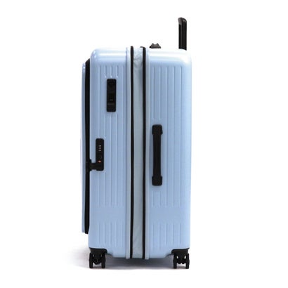 アジア・ラゲージ Asia Luggage スーツケース フロントオープン MAX BOX 100+10L キャリーケース Lサイズ 拡張 TSAロック 旅行 軽量 軽い 静音 大容量 100L-110L拡張可能 MX-8011-28W （マットアッシュグリーン）｜詳細画像