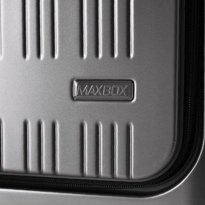 アジア・ラゲージ Asia Luggage スーツケース フロントオープン MAX BOX 100+10L キャリーケース Lサイズ 拡張 TSAロック 旅行 軽量 軽い 静音 大容量 100L-110L拡張可能 MX-8011-28W （マットアッシュグリーン）｜詳細画像