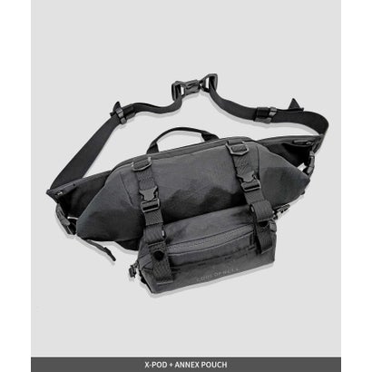 ANNEX ZIP POUCH アネックス ジップポーチ CODF-PCH-BLK （BLACK/ブラック）｜詳細画像