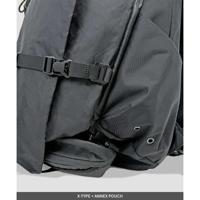 ANNEX ZIP POUCH アネックス ジップポーチ CODF-PCH-BLK （BLACK/ブラック）｜詳細画像
