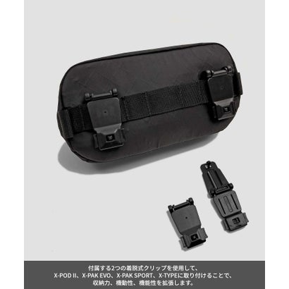 ANNEX ZIP POUCH アネックス ジップポーチ CODF-PCH-BLK （BLACK/ブラック）｜詳細画像