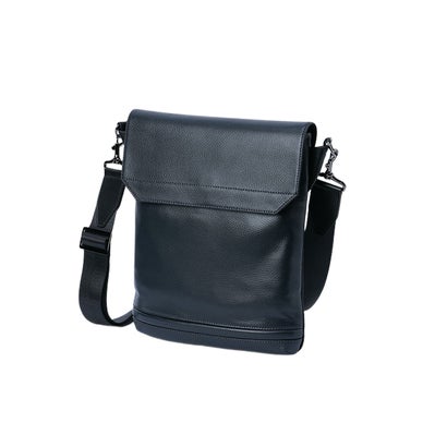 グランジオール ショルダーバッグ メンズ ブランド レザー 本革 撥水 斜めがけバッグ grungeall GR502 （グリーン）｜詳細画像