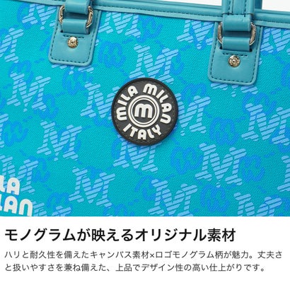 トートバッグ ハンドバッグ メンズ  レディース 2WAY 斜め掛け ブランド 小さめ 手持ち ショルダー ストラップ 自立 キャンバス ロゴ おしゃれ B5 ミケーレ ミニトートバッグ 267522 （シロ）｜詳細画像