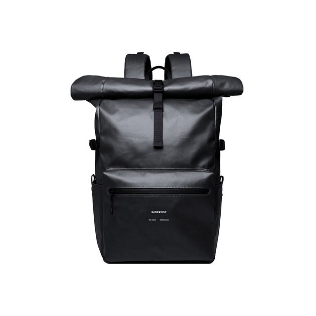 リュック メンズ ブランド 撥水 防水 ロールトップ 18L RUBEN （ブラック）