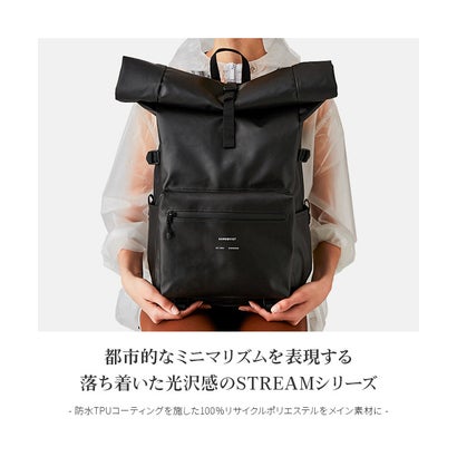 サンドクヴィスト リュック メンズ ブランド 撥水 防水 ロールトップ 18L SANDQVIST RUBEN （ダークオリーブ）｜詳細画像